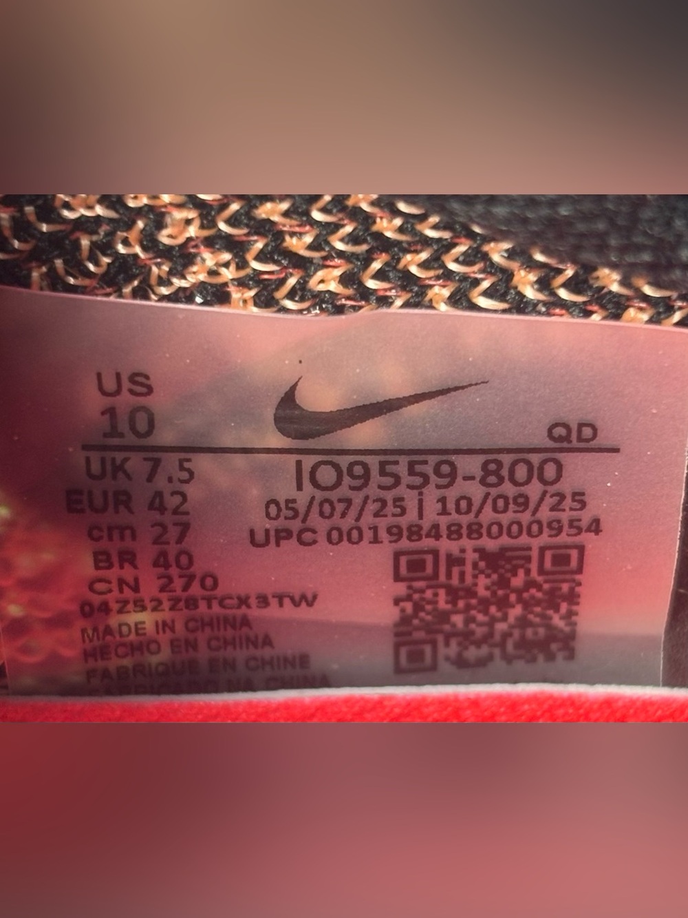 Nike Alphafly Next% 3 Orange Pulse Running Shoes IO9559-800 Wmns 7 8 9 10 - Picture 12 of 12